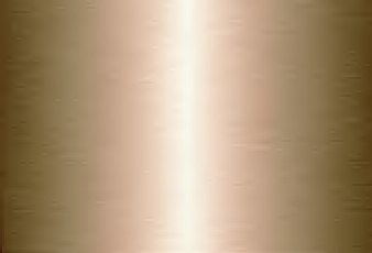 Copper Bronze, linear brushed